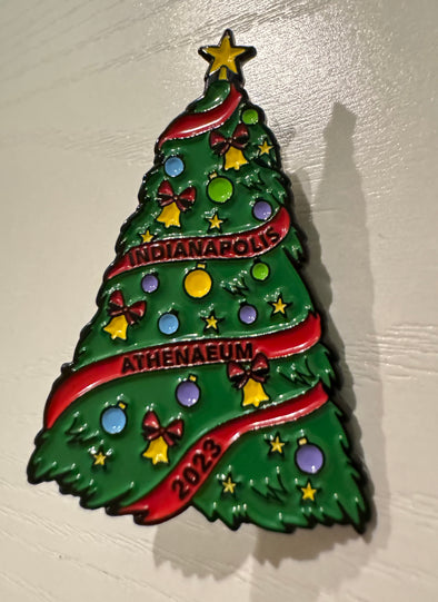 Athenaeum Christmas Pin