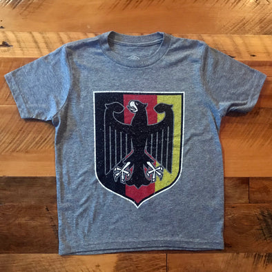 Bundesadler - Kids Grey German Federal Eagle Shirt