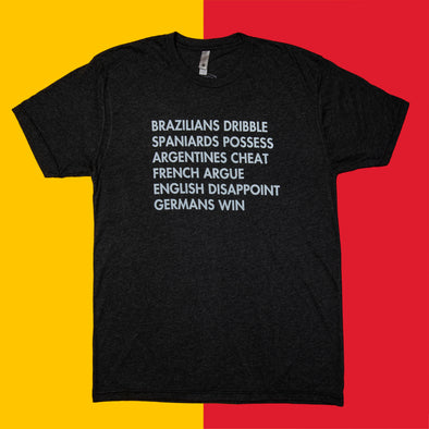 World Football 101 - Funny German Football Fan Shirt